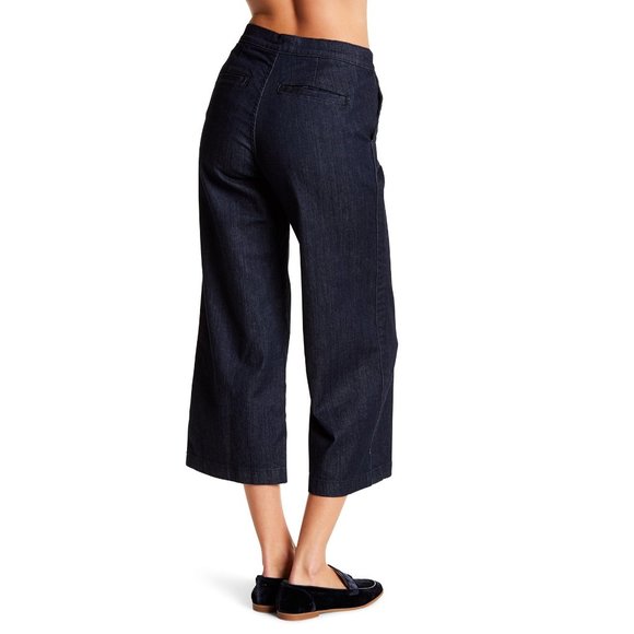 NWT! J.Crew Rayner Wide Leg Denim Trouser Sz 26 - Picture 4 of 6